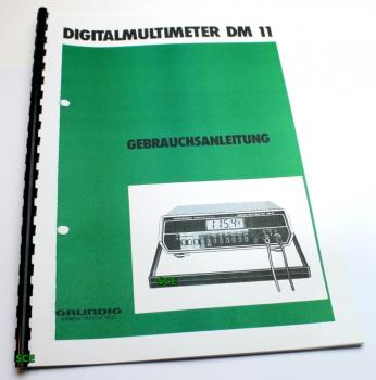 Grundig DM-11 / technische Unterlage